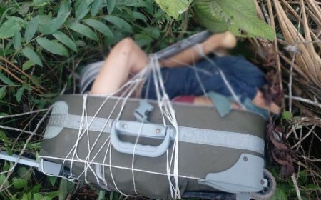 Corpo é encontrado dentro de mala no Distrito Industrial em Manaus