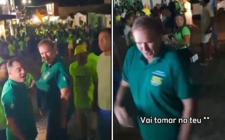 Prefeito é flagrado xingando eleitora: “Vai tomar no teu **” VEJA O VÍDEO