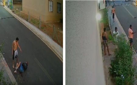 Motoboy é morto a facadas pelo atual namorado da ex-esposa no meio da rua