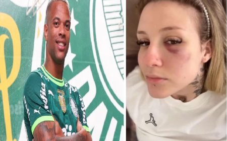 Ex-mulher de jogador Caio Paulista acusa o atleta de agressão física e psicológica