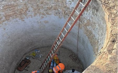 Idoso é resgatado após cair em silo subterrâneo de 7 metros em Fazenda