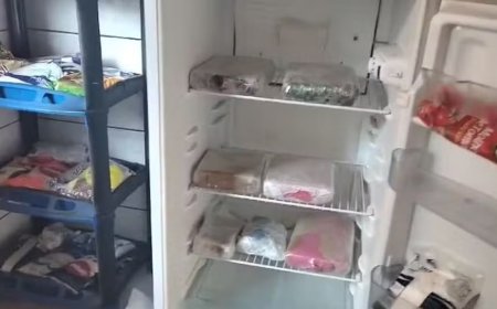 Dois homens são flagrados com 'supermaconha' em sacos de farinha dentro de geladeira e acaba preso; um deles tentou escapar