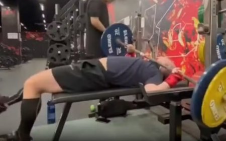 Homem é estrangulado com barra de supino durante treino em academia