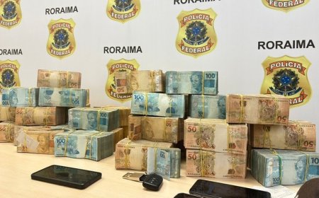 PF apreende mais de R$ 1 milhão em ação de combate ao crime eleitoral em Roraima