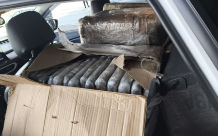 PF prende homem em flagrante transportando 640 kg de cocaína em táxi em São Paulo