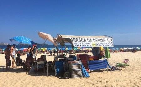 Casal de policiais é detido por prática de atos obscenos em barraca na praia