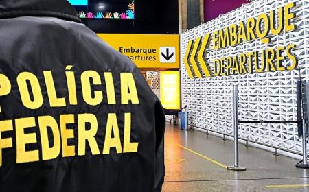 PF prende passageiro com droga fixada ao corpo no aeroporto