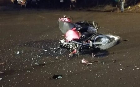 Jovem grávida de 5 meses morre após acidente de moto