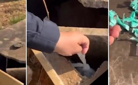 Traficantes quebra túmulos para esconder maconha e cocaína