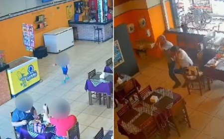Criança de dois anos morre atropelada após sair correndo de restaurante