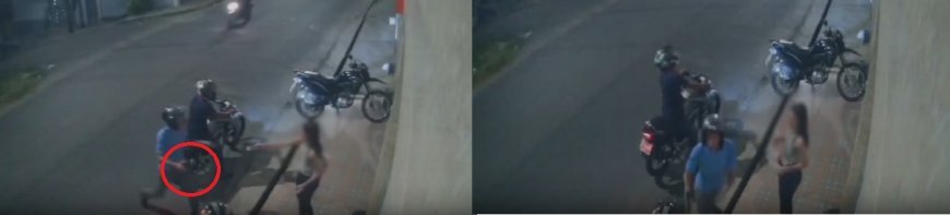 Duas mulheres são assaltadas por dupla em moto