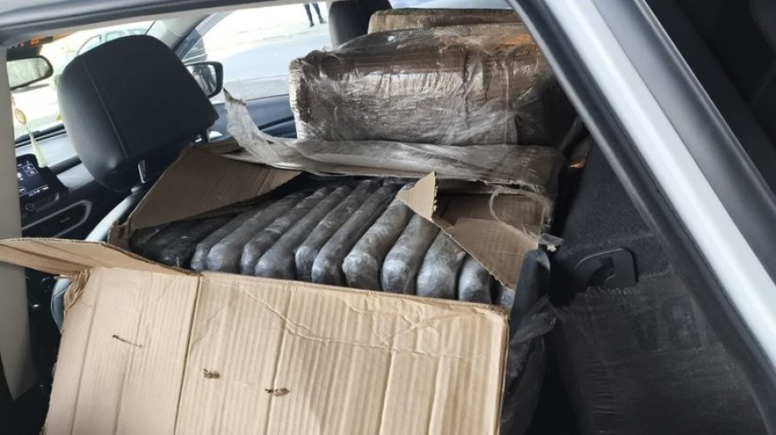 PF prende homem em flagrante transportando 640 kg de cocaína em táxi em São Paulo