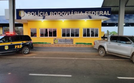 PRF apreende 884 Kg de maconha em carro de luxo