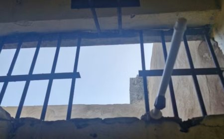 Seis detentos corta grade e fogem de presídio