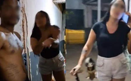 Mulher é presa após esfaquear marido durante briga