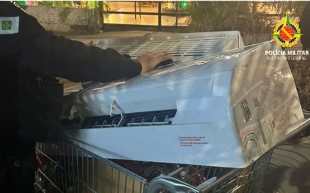 Homem é preso por furto de aparelhos de ar-condicionado