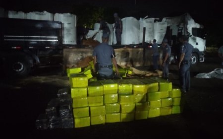 Polícia apreende 3,6 toneladas de maconha em carga de trigo em Assis