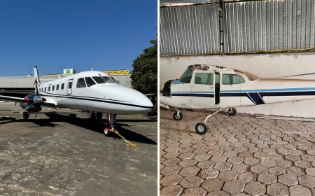 Investigação leva a apreensão de 6 aeronaves usadas pelo crime organizado em SP