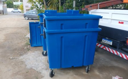 Corpo de homem é encontrado carbonizado dentro de lixeira