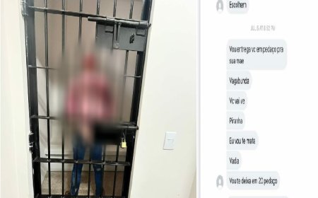 Homem é preso após ameaçar a ex-companheira "VOU DA A SUA CABEÇA PARA SUA MÃE, DEPOIS CORTAR A DELA"