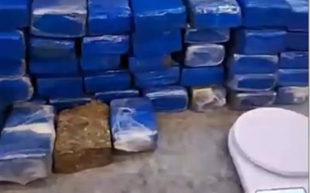 Homem, em cumprimento de prisão domiciliar, é preso com 90 barras de maconha