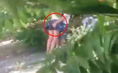 Marido flagra mulher com amante no meio do mato