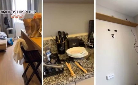 Hóspedes furtam TV e entregam apartamento alugado sujo em SP; proprietária diz que essa foi o 1° aluguel da unidade