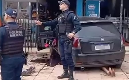 Criança escapa por segundos de ser atropelada por motorista bêbada