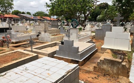 Homem é assassinado a tiros em frente ao Cemitério