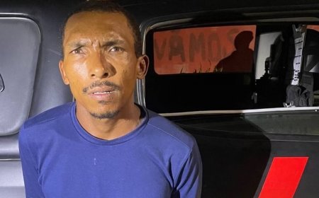 Polícia prende “novo Lázaro” acusado de 5 homicídios e 2 latrocínios