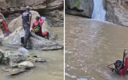Menino de 7 Anos morre afogado em cachoeira durante passeio com a família