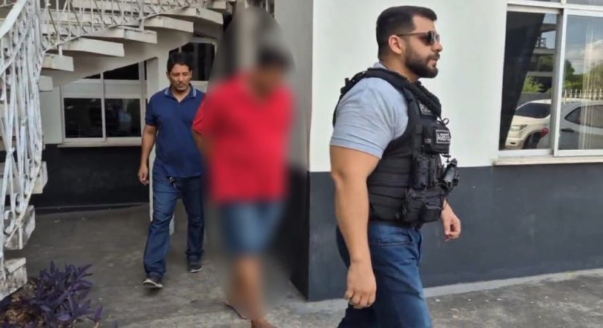 Polícia civil prende homem por abusar sexualmente da neta da sua companheira