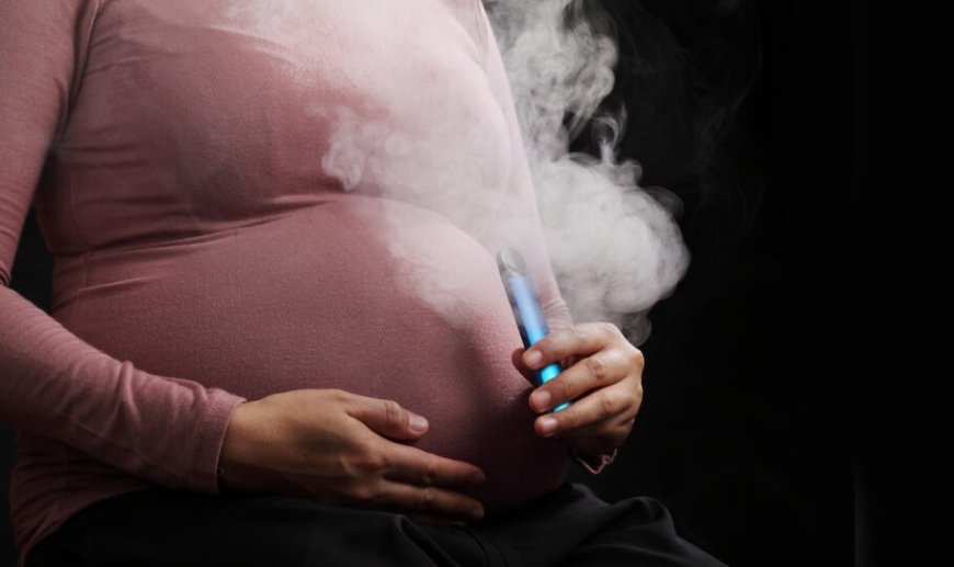 Resíduo de vape pode afetar bebê ainda na barriga da mãe, diz estudo