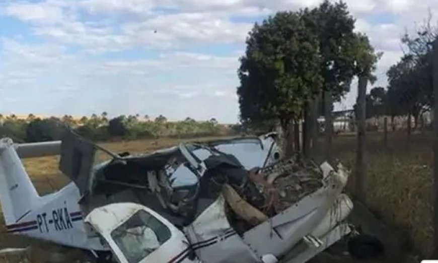 Cinco pessoas morreram na queda de aeronave no interior de SP