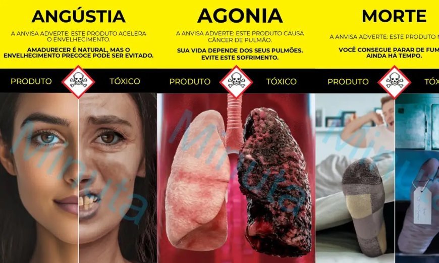 Anvisa aprova novas advertências para embalagens de cigarros