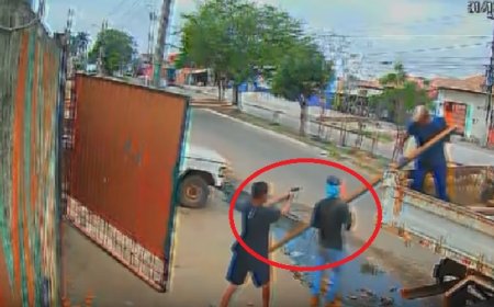 Homem leva tiro na cabeça enquanto trabalhava