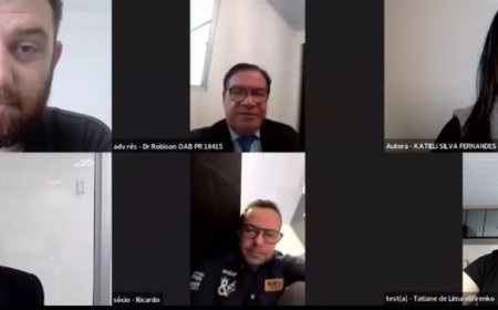 Homem se esconde embaixo de mesa para tentar enganar juiz