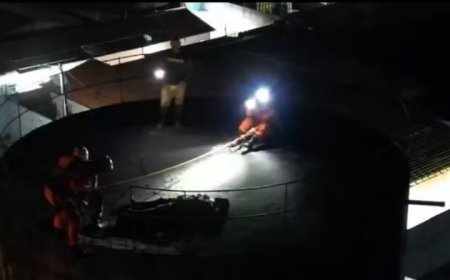 Criança cai dentro de caixa d’água de 20 metros após subir estrutura para tirar foto