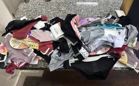 Homem é preso após furtar 20 kits de calcinhas em shopping