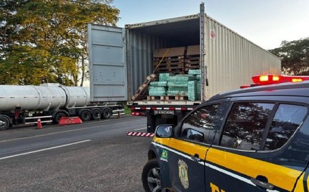 PRF apreende uma tonelada de maconha em Ivinhema (MS)