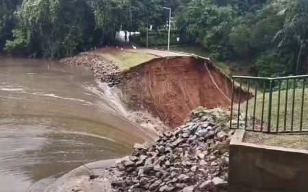 Barragem de Parque em Belo Horizonte Se Rompe Durante Chuva e Atinge Avenida Dom Pedro I