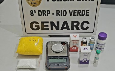 Operação Pré-Treino prende personal e músico investigados por vender drogas e anabolizantes em Rio Verde