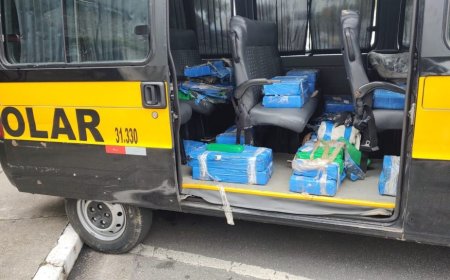 Polícia Civil prende motorista de van escolar que transportava drogas; veja