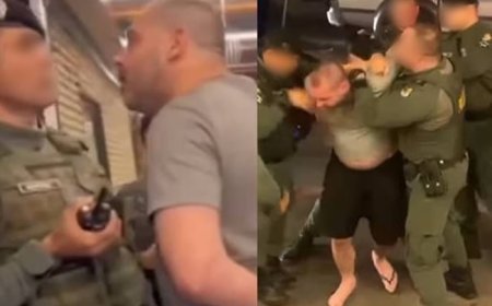 Delegado chama PM de “vagabundo” e é contido por sete policiais