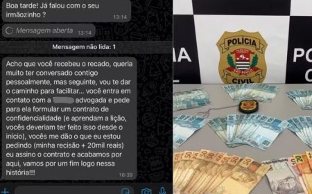 Empresário expõe prints com chantagens de ex-funcionário preso por extorquir dinheiro