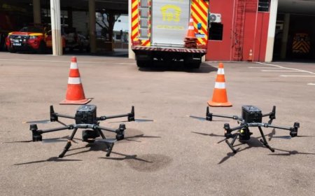Corpo de Bombeiros terá drones com câmera termal e alto-falante em ação no Litoral
