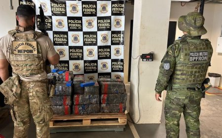 PF e BPFron prendem duas pessoas transportando 300 kg de maconha