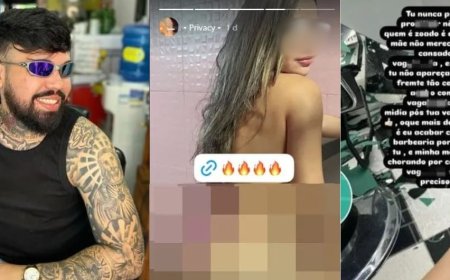 Empresário destrói a própria barbearia após descobrir que a irmã vende conteúdo adulto