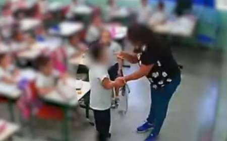 Menino autista é agredido por professora em sala de aula em São Paulo; Veja o Vídeo