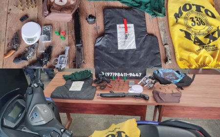 Trio é preso após roubar R$ 20 mil de mercado